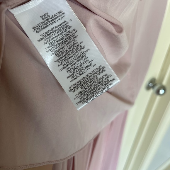 NEW BCBG MAXAZRIA LAVENDER ANGELEA PLEATED HIGH LOW DRESS - Picture 14 of 15